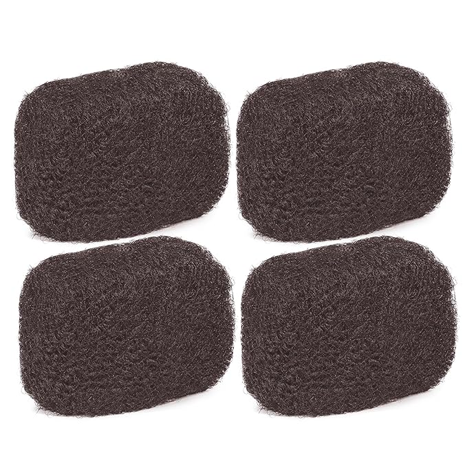 Locsanity Afro Kinky 100% Bulk Natural Human Hair - Braiding Hair for Dreadlocks, Loc Repair, Dreadlock Extensions, Twists, Braids - 8 Inches Long, 1 Oz #2