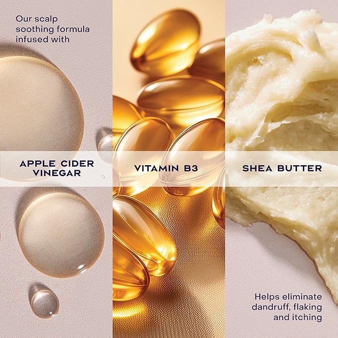 SheaMoisture Anti-Dandruff Leave-In Apple Cider Vinegar & Salicylic Acid To Soothe Scalp System for a Healthier Scalp 4 oz