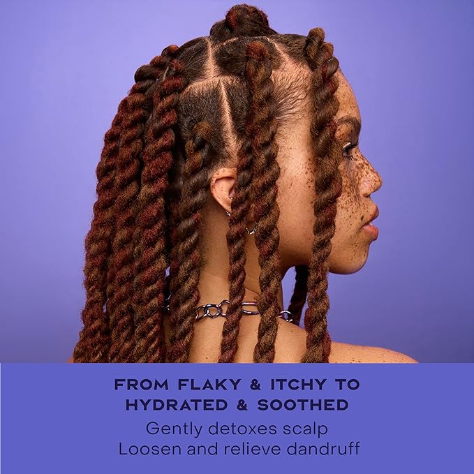 SheaMoisture Anti-Dandruff Pre-Wash Apple Cider Vinegar & Salicylic Acid To Gently Exfoliate & Remove Flakes System for a Healthier Scalp 4 oz