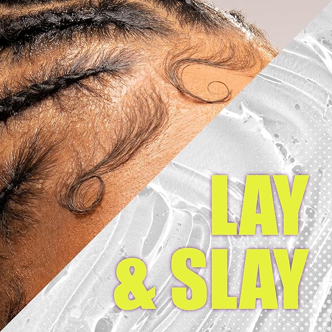 EBIN NEW YORK 24 Hour Edge Tamer Extreme Firm Hold 1.01Fl Oz Strong Edge Control Gel, No Flaking, Sleek Smooth Finish, Long Lasting, Argan & Castor Oil