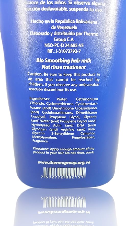 Milk Leave In Conditioner - Anti-Frizz Hair Detangler and Deep Treatment for Dry, Damaged, Curly or Natural Hair - 33.8 oz