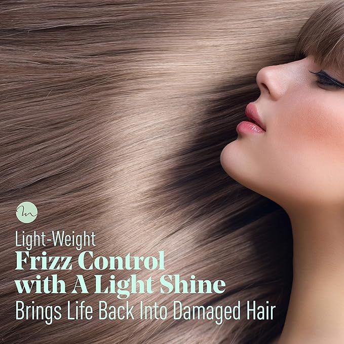 MINT Professional Series Hydrating Heat Protectant for Hair Extremely Light Weight Hair Smoothing Cream with Frizz Control for Damaged, Curly or Frizzy Hair | Thermal Protection Styling Cream