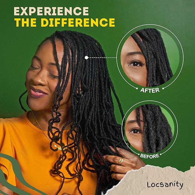 Locsanity Passion Fruit Alcohol-Free Conditioning and Styling Mousse, Rolling, Twisting, Locking Mousse- Dreadlocks, Locs, Sisterlocks, Loose Natural Hair, Braidlocs