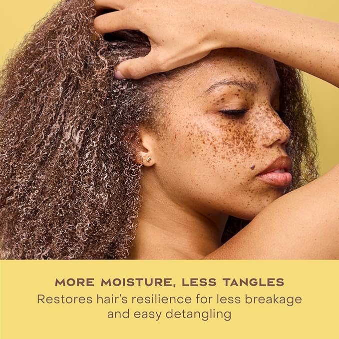 SheaMoisture Jamaican Black Castor Oil Leave In Conditioner 100% Pure Jamaican Black Castor Oil For Damaged Hair to Soften and Detangle Hair 11.5 oz